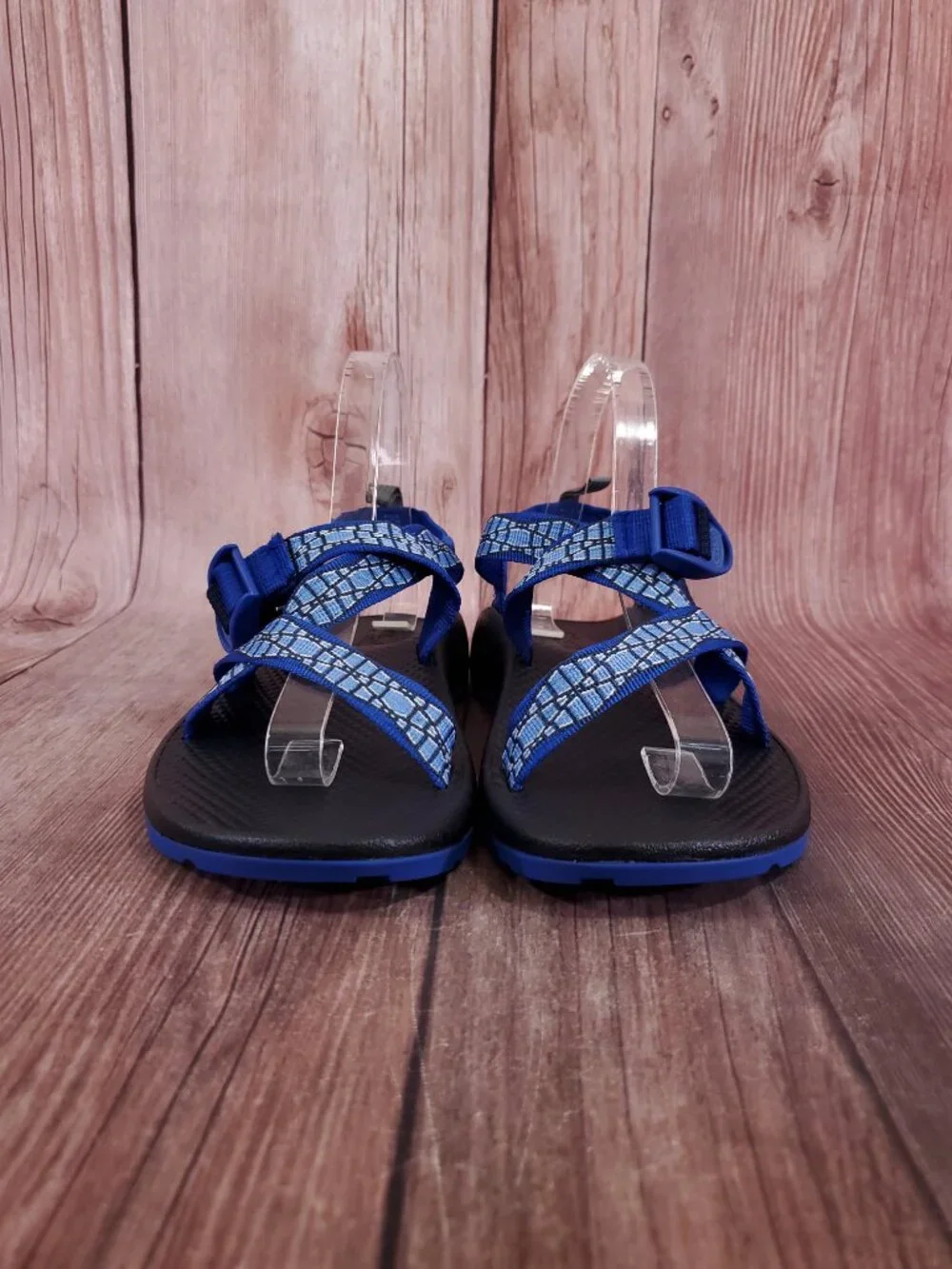 Chaco Kids Size 6 Z/1 Ecotread Swell Eclipse Sandals Blue Strappy Water Shoes